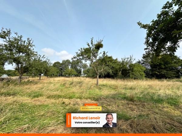 À moins de 10 minutes de Bernay, découvrez ce terrain à bâtir de 4934 m²