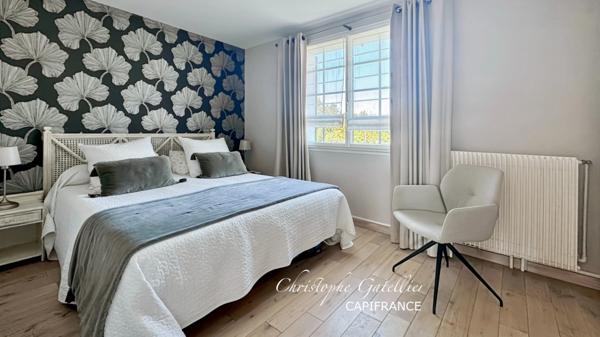 entre un appartement et une maison, 2 Chambres et bureau avec Grand Jardin et Terrasse