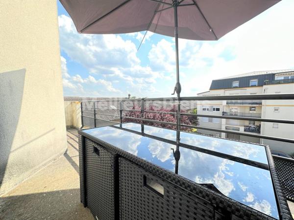Appartement 2 chambres, terrasse, box en sous sol, résidence sécurisée