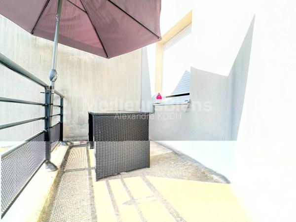 Appartement 2 chambres, terrasse, box en sous sol, résidence sécurisée