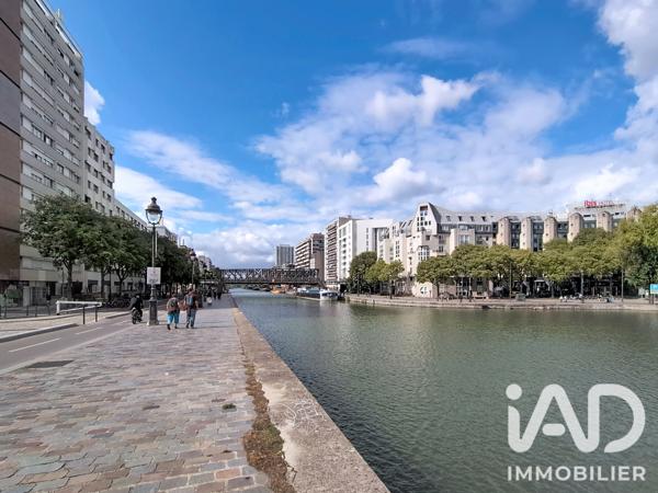 Studio à vendre 34,7 m² Paris 19