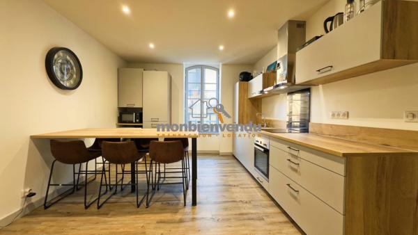 Appartement rénové avec 3 chambres