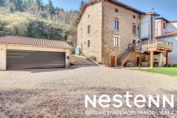 Maison en pierre 5chs avec garage - 15min BELLEVILLE EN BEAUJOLAIS