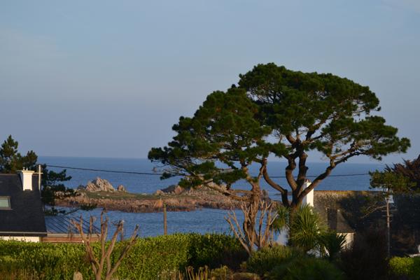 Plougasnou (29630) Plougasnou, Le Diben Port Blanc, maison bois de 2010 en impasse, plage à pied.