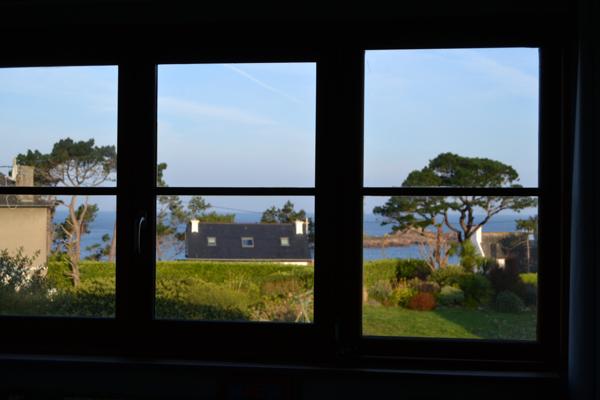 Plougasnou (29630) Plougasnou, Le Diben Port Blanc, maison bois de 2010 en impasse, plage à pied.