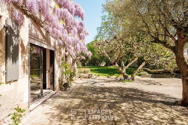 Esprit provençal avec jardin et terrasse