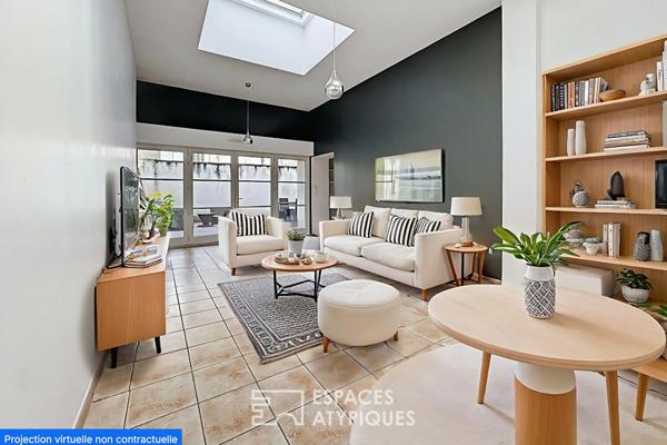 Duplex avec terrasse à deux pas de la place Gambetta