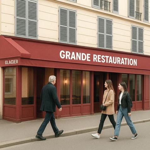 Grand RESTAURANT sur une grande artère fréquentée