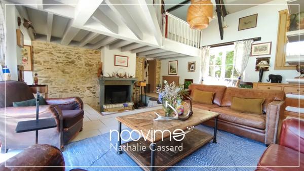 Domaine de caractère avec gîte indépendant, piscine et parc