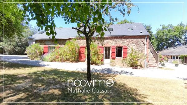 Domaine de caractère avec gîte indépendant, piscine et parc