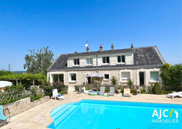 Savonnières (37510) Propriété avec parc et piscine