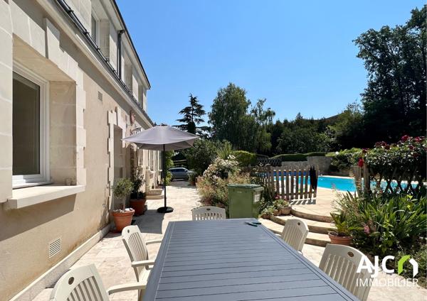 Savonnières (37510) Propriété avec parc et piscine