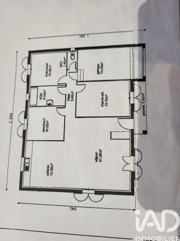 Maison à vendre 4 pièces 91 m² Peyriac-Minervois