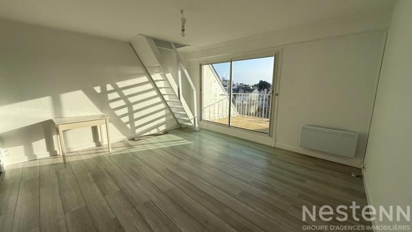 Vente appartement vue mer dans le centre de Quiberon de 72 m² au sol