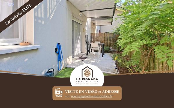 Appartement 38 m² - 2 ch - Jardin - 1 parking