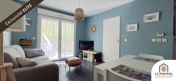 Appartement 38 m² - 2 ch - Jardin - 1 parking