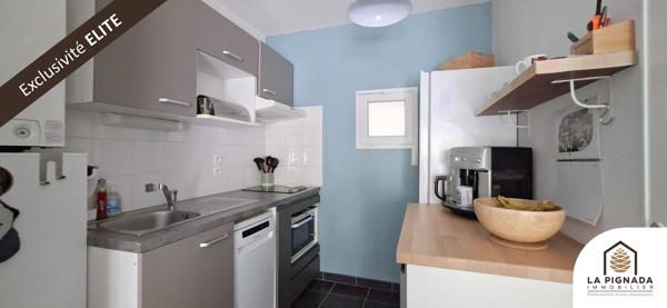 Appartement 38 m² - 2 ch - Jardin - 1 parking