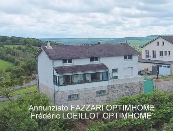 À vendre en exclusivité : Grande maison individuelle de 192 m² avec vue panoramique à Dun-sur-Meuse, proche de la Belgique et du Luxembourg !