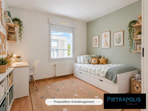 APPARTEMENT T3 DE PLUS DE 63 M2 AVEC TERRASSE DE 16 M2
