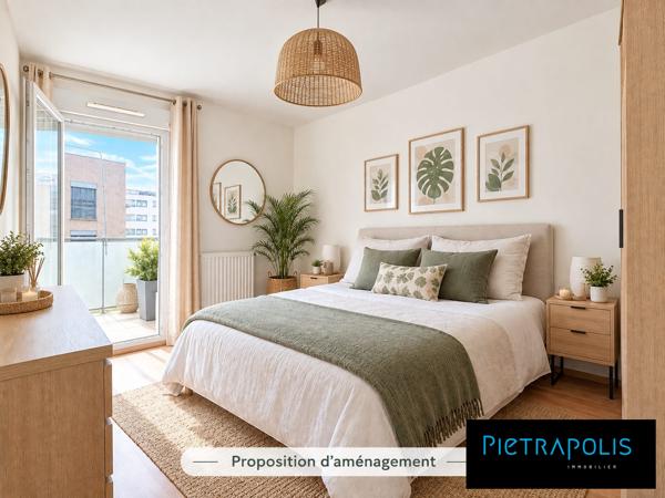 APPARTEMENT T3 DE PLUS DE 63 M2 AVEC TERRASSE DE 16 M2