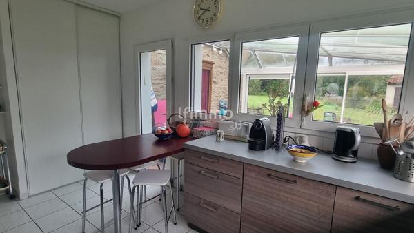 Maison ancienne rénovée de 158 m², Couëron hameau de la Galonnière.