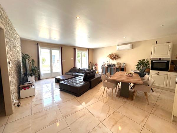 Maison plain-pied 4 pièces – 105 m² – 3 chambres –