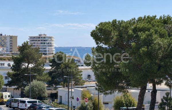 Appartement avec aperçu mer et terrasse Pontaillac