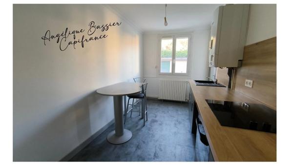 Appartement rive de gier 3 pièces-55,98m²-2 chambres-cave-place de parking privative