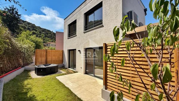 A vendre maison neuve 3 pièces 73 m2 LA TURBIE avec jardin et jacuzzi