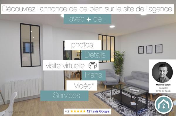 BREST GUELMEUR : Bel appartement T2 de 45m2 en dernier étage