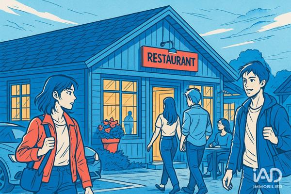Restaurant à vendre 82 m² Saint-Cyr-en-Val