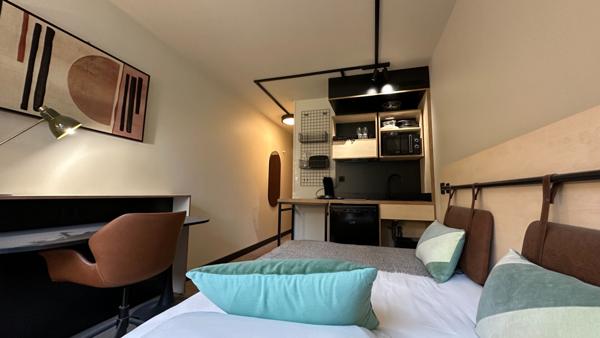 Dans Résidence Hôtelière, Studio meublé de 19 m2, Royallieu proche de l'ESCOM