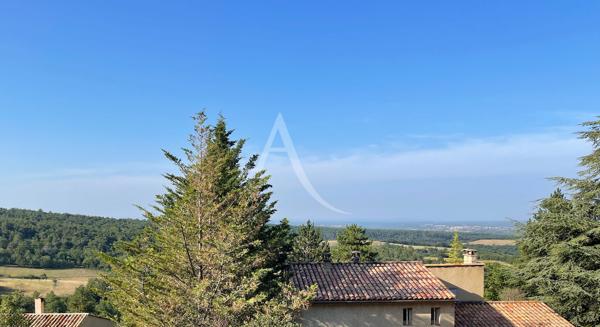 TRÈS BEAU TERRAIN DE 2985M2 CONSTRUCTIBLE À SAINT JURS - SUPERBE VUE