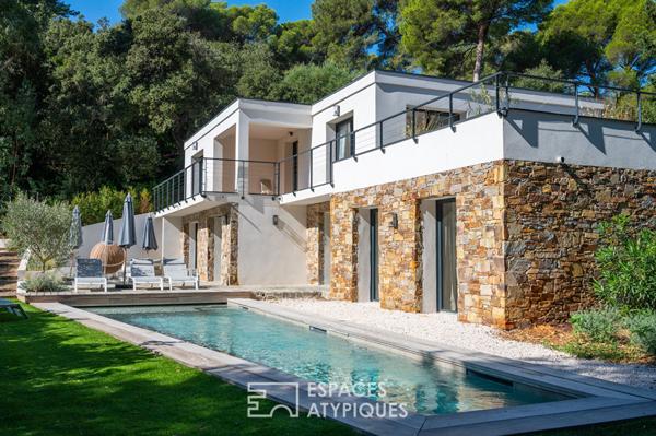 Villa contemporaine au Cap Bénat