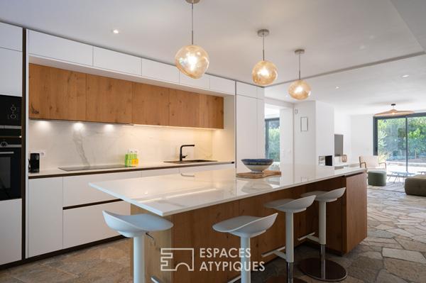 Villa contemporaine au Cap Bénat