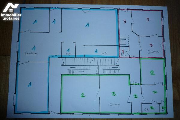 Immeuble de rapport idéal investisseur avec 6 appartements dont 5 qui sont déjà loués