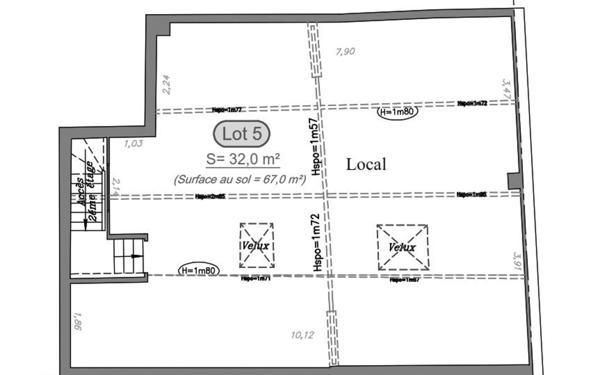 Appartement à vendre    2 pièces • 32 m2 Montreuil