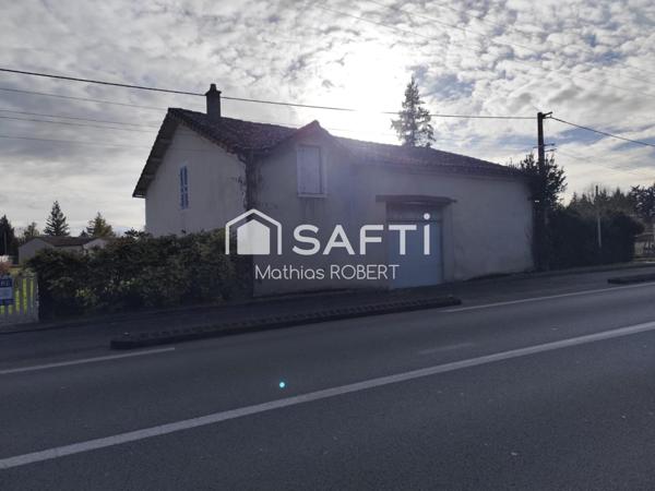 Maison d’habitation à rénover – Secteur proche N10