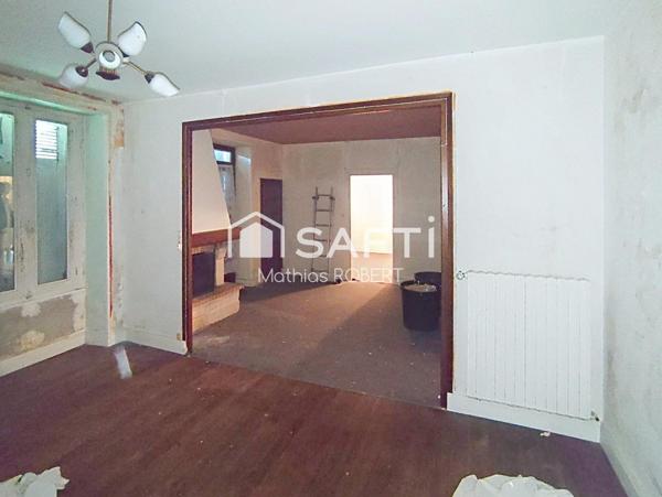 Maison d’habitation à rénover – Secteur proche N10