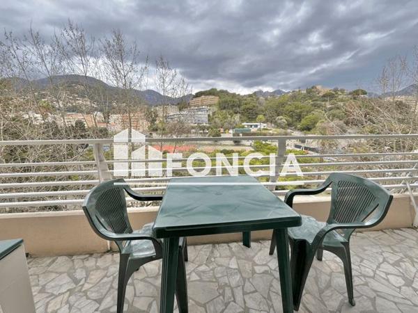 À vendre Studio 20 m² - Menton 06500