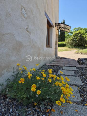 Demeure Idéale pour Chambres d'Hôtes ou Grande Famille
Entièrement rénovée en 2022, et située aux abords d'un charmant village à 7mn de Beaumont de Lomagne (82500), découvrez cette splendide demeure de 200 ans d'histoire, alliant le charme de l'ancien et le confort moderne. Ancienne grande ferme avec grange attenante, cette demeure d'exception offre des volumes généreux, des murs épais en pierres et des prestations de qualité, le tout implanté sur une magnifique parcelle arborée et couverte de rosiers, en position dominante. Les vues sur la campagne environnante et la chaîne des Pyrénées au loin par temps clair sont époustouflantes.
📍 Une situation géographique stratégique avec l'aéroport de Toulouse-Blagnac à 50 minutes et Montauban, le chef-lieu du Tarn-et-Garonne à 40 minutes.
Vous y trouverez le cadre idéal pour concilier vie au calme et accessibilité aisée aux commerces et centres médicaux.
🏡 Un potentiel exceptionnel & modulable, car parfaitement isolée (fenêtres en bois double-vitrées de belle qualité) et entièrement rénovée avec goût (poutres apparentes, boiseries d'origine), la maison est facilement divisible en deux logements indépendants. Elle s'adaptera à tous vos projets : une spacieuse et confortable maison de famille, une activité de chambres d'hôtes, et pourquoi pas un projet de restaurant grâce à sa configuration et sa très grande cuisine.

Au rez-de-chaussée :
L'accès principal s'effectue par une porte d'époque en bois massif côté Sud, ou bien on peut entrer par l'ancienne porte d'écurie côté jardin et garages.
On découvre un grand salon chaleureux de 48m² avec un bar, puis une salle à manger de 46m² avec son poêle à bois, puis une cuisine équipée de 34m² et un coin repas qui ouvre sur une terrasse. Une grande arrière-cuisine et buanderie sont attenantes pour un usage fonctionnel.
Le couloir distribue d'une part un salon de lecture de 22m² et de l'autre un salon-télé. Puis avant l'escalier, une salle d'eau + WC de 9m², une chambre à coucher de 22,80m² illuminée par deux grandes fenêtres côté Sud et son remarquable sol en tomettes, et enfin une pièce de 23m² (ancienne cuisine avec grande cheminée) non rénovée. 

À l'étage, on découvre 6 chambres spacieuses (de 16 à 36m²), dont 4 suites privatives avec leurs salles d'eau et WC, ainsi qu'une salle de sport.

Les combles sont aménageables et bien isolés : un superbe potentiel supplémentaire permettant de créer facilement 4 chambres de plus, un grand bureau ou un espace de détente selon vos besoins.

🌳 Décrivons maintenant les extérieurs : C'est un véritable havre de paix sur 3 000 m². Le terrain est arboré de plus de 30 arbres matures est une invitation à la détente. L'espace est là pour envisager l'implantation d'une piscine si vous le souhaitiez. Les vues panoramiques sont à couper le souffle sur les vallons gascons, avec les Pyrénées visibles au loin par temps clair. Plusieurs patios et terrasses parfois couverts sont équipée d'un barbecue, d'éclairages et d'électricité pour envisager de belles soirées d'été entre amis ou en famille. La propriété est dotée d'un puits sécurisé avec une pompe pour disposer d'un approvisionnement en eau gratuite toute l'année. C'est pour cette raison que le jardin est rempli de rosiers multicolores ! Pour vos véhicules, un double garage de 42 m² avec ouverture automatique. 

Le chauffage central est assuré par une chaudière à gaz.

Contactez-moi au 06 79 15 47 27 pour planifier une visite et succomber au charme de cette jolie maison ancienne si bien rénovée.