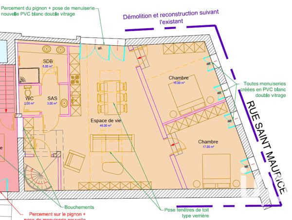 Appartement à vendre 8 pièces 237 m² Amiens