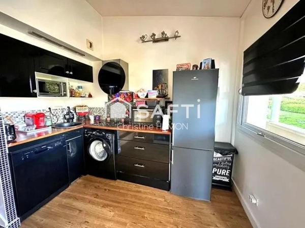 T2 avec balcon-loggia exposé sud et garage