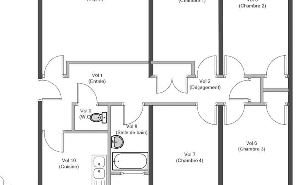 Appartement à vendre    5 pièces • 93,70 m2 Fleury-les-Aubrais
