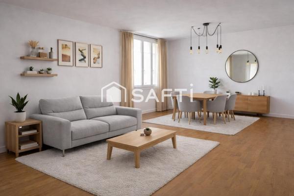 Maison 6 pièces au fort potentiel et beaux volumes
