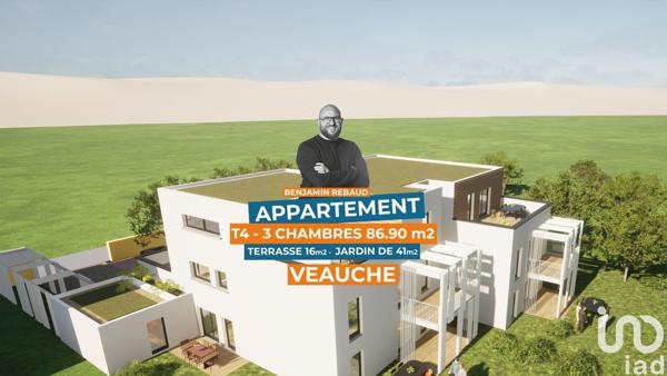 Appartement 4 pièces de 86 m² à Veauche (42340)
