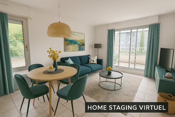 Toulouse T2 45.35 m2 AVEC TERRASE DE 21M² et place de parking