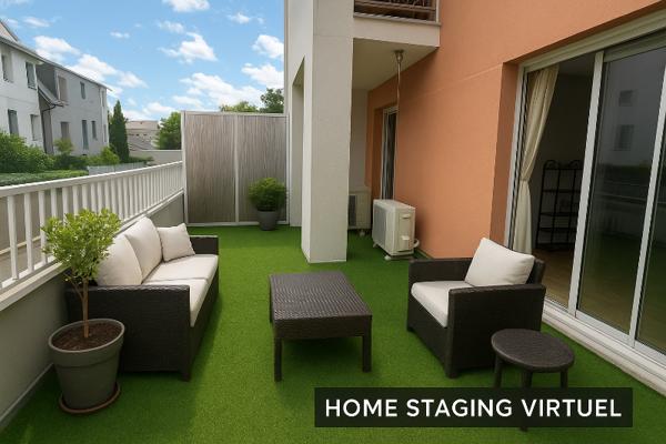 Toulouse T2 45.35 m2 AVEC TERRASE DE 21M² et place de parking