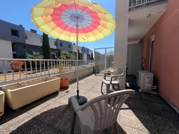 Toulouse T2 45.35 m2 AVEC TERRASE DE 21M² et place de parking
