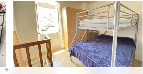 À vendre - Maison mitoyenne 1 côté, 3 pièces située à Tomino (20248)